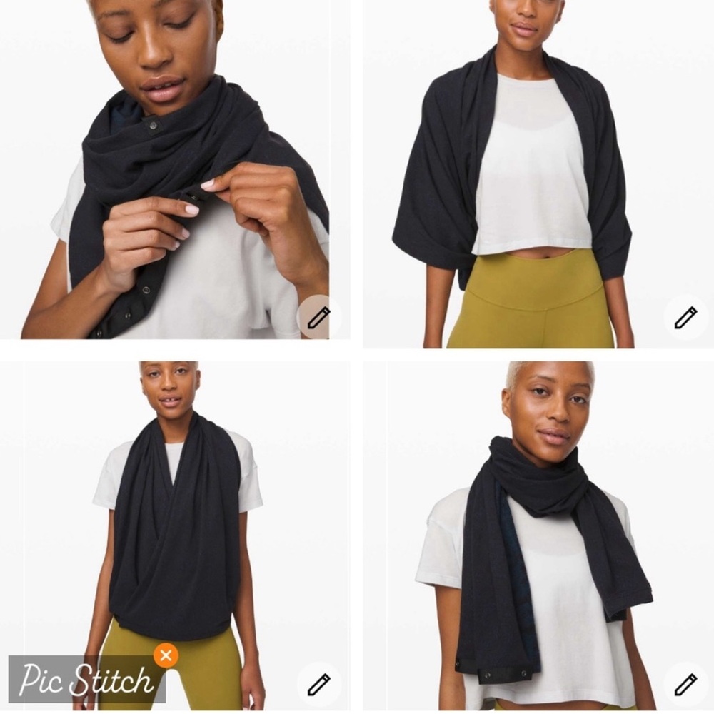 Lululemon Vinyasa Wrap- Grey